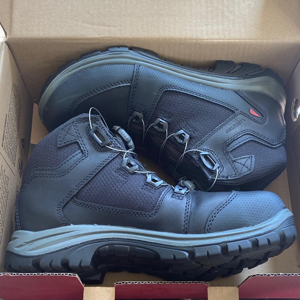 Red Wing Black Safety Boots